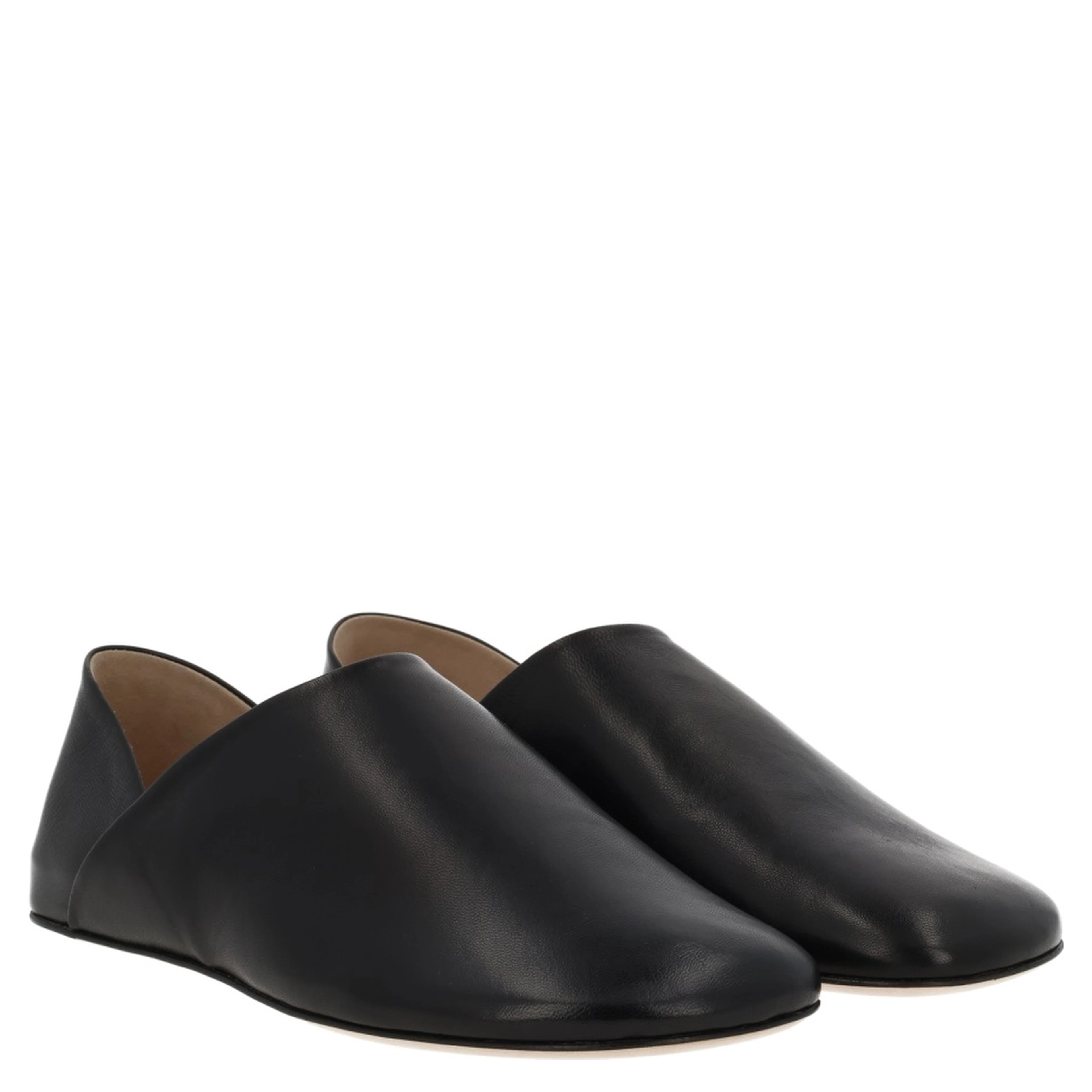 LEATHER SLIPPER SHOE
