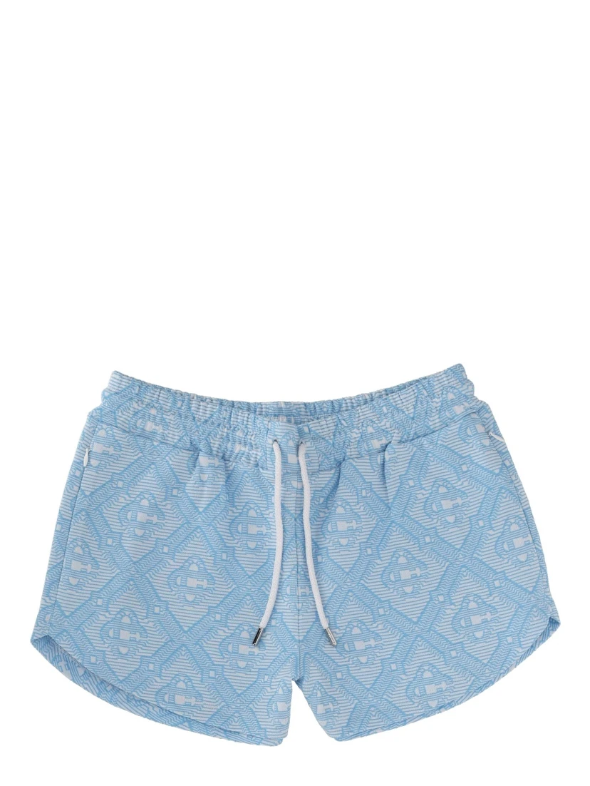 MONOGRAM WEAVE SHORTS
