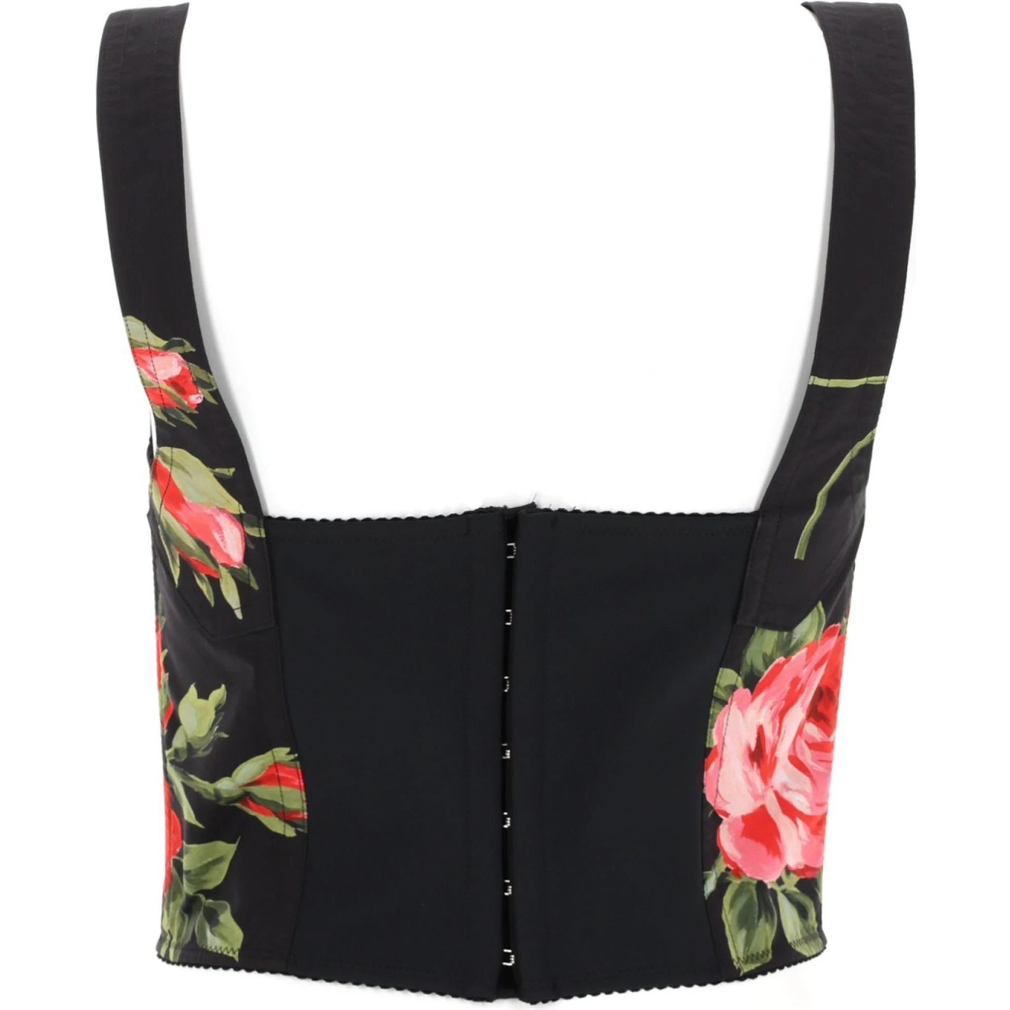 FLORAL PRINT BUSTIER TOP