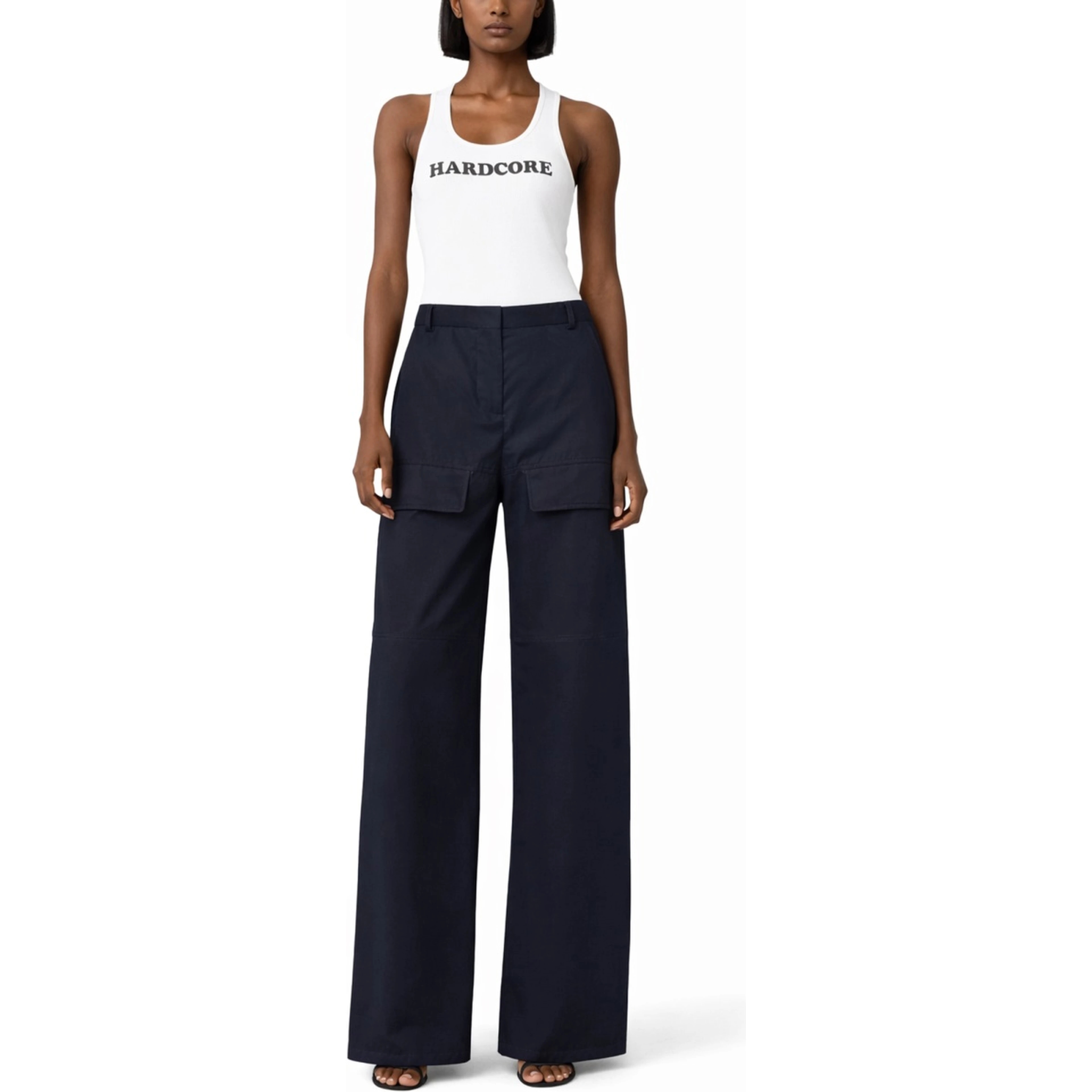 COTTON CARGO PANTS