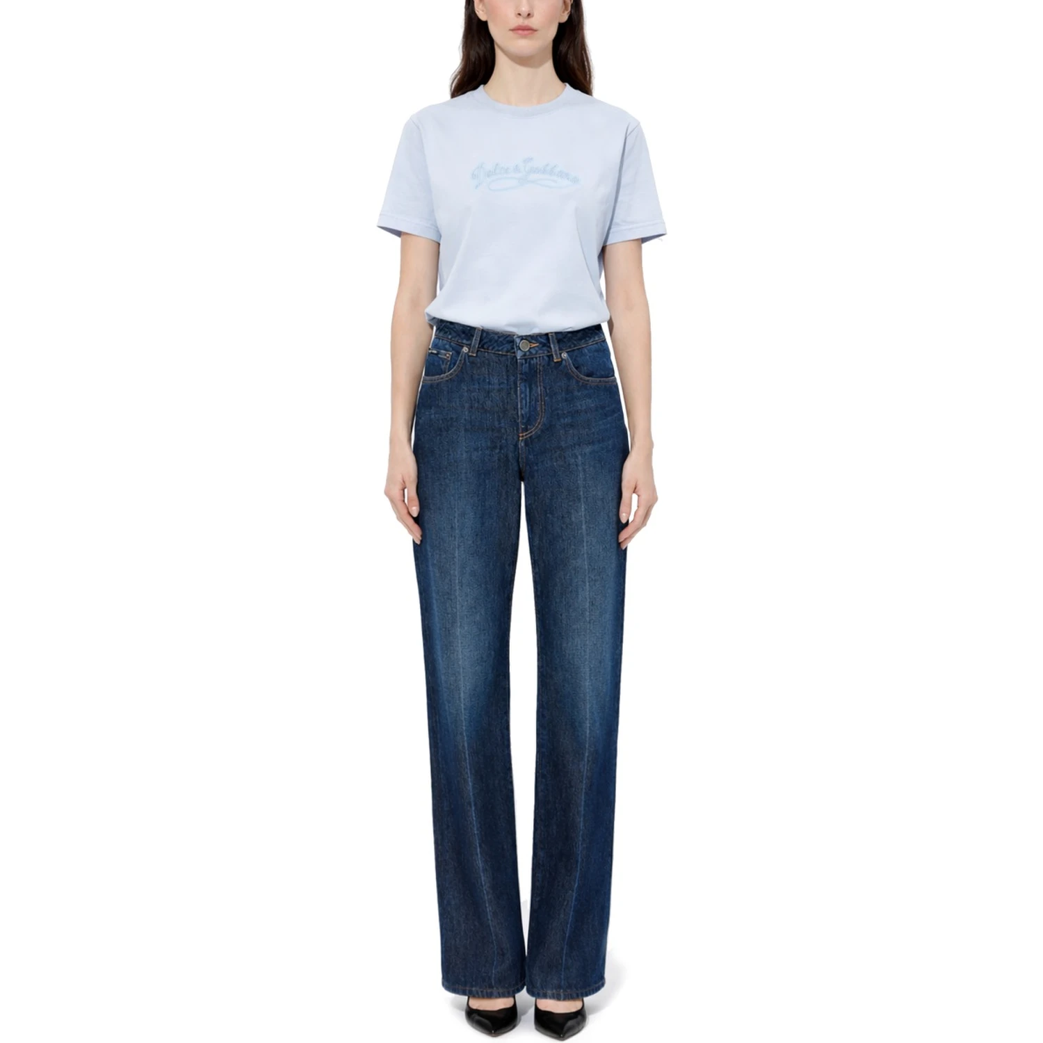 LOW-RISE JEANS