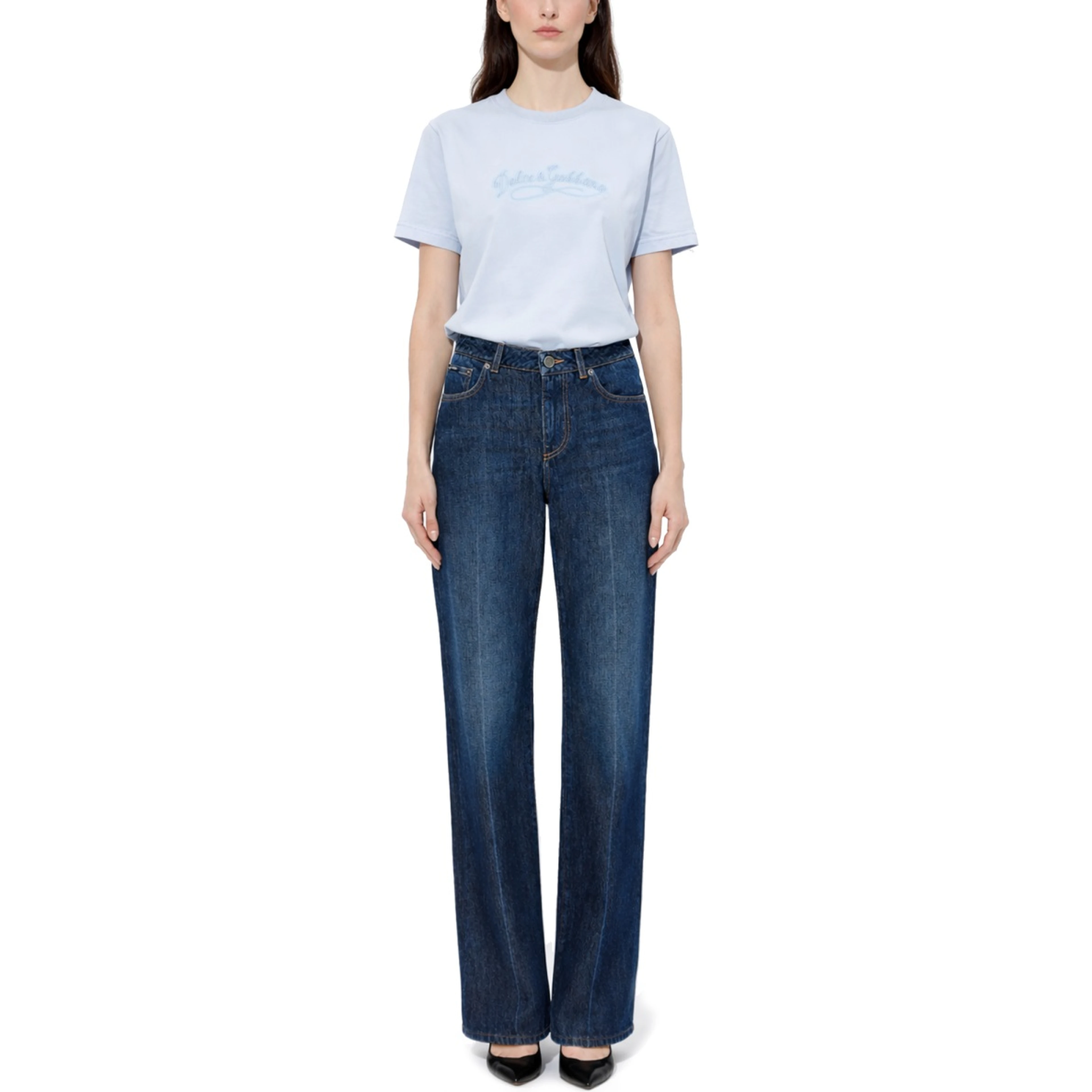 LOW-RISE JEANS