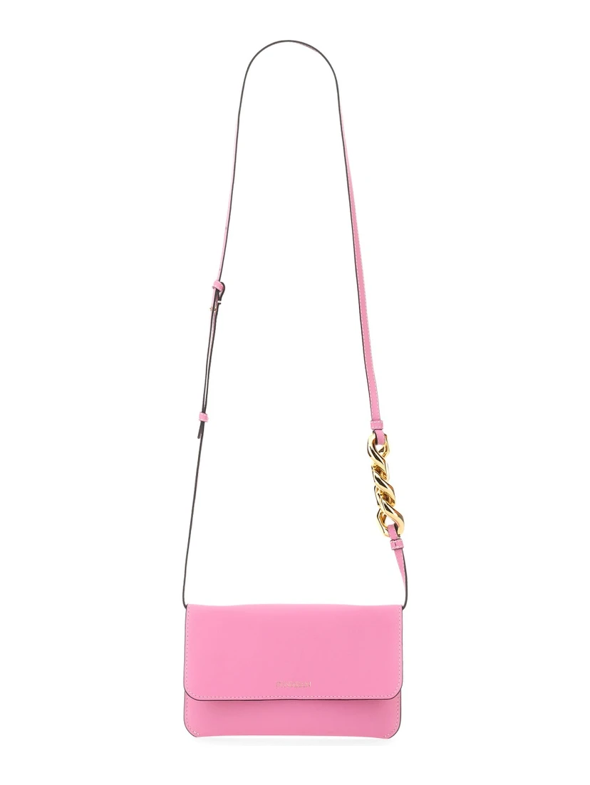 LEATHER CHAIN SMARTPHONE BAG