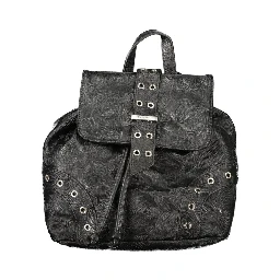 Black Polyethylene Backpack