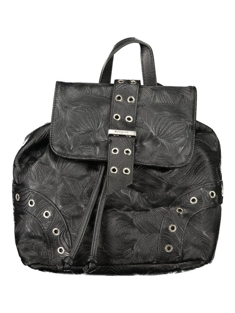 Black Polyethylene Backpack