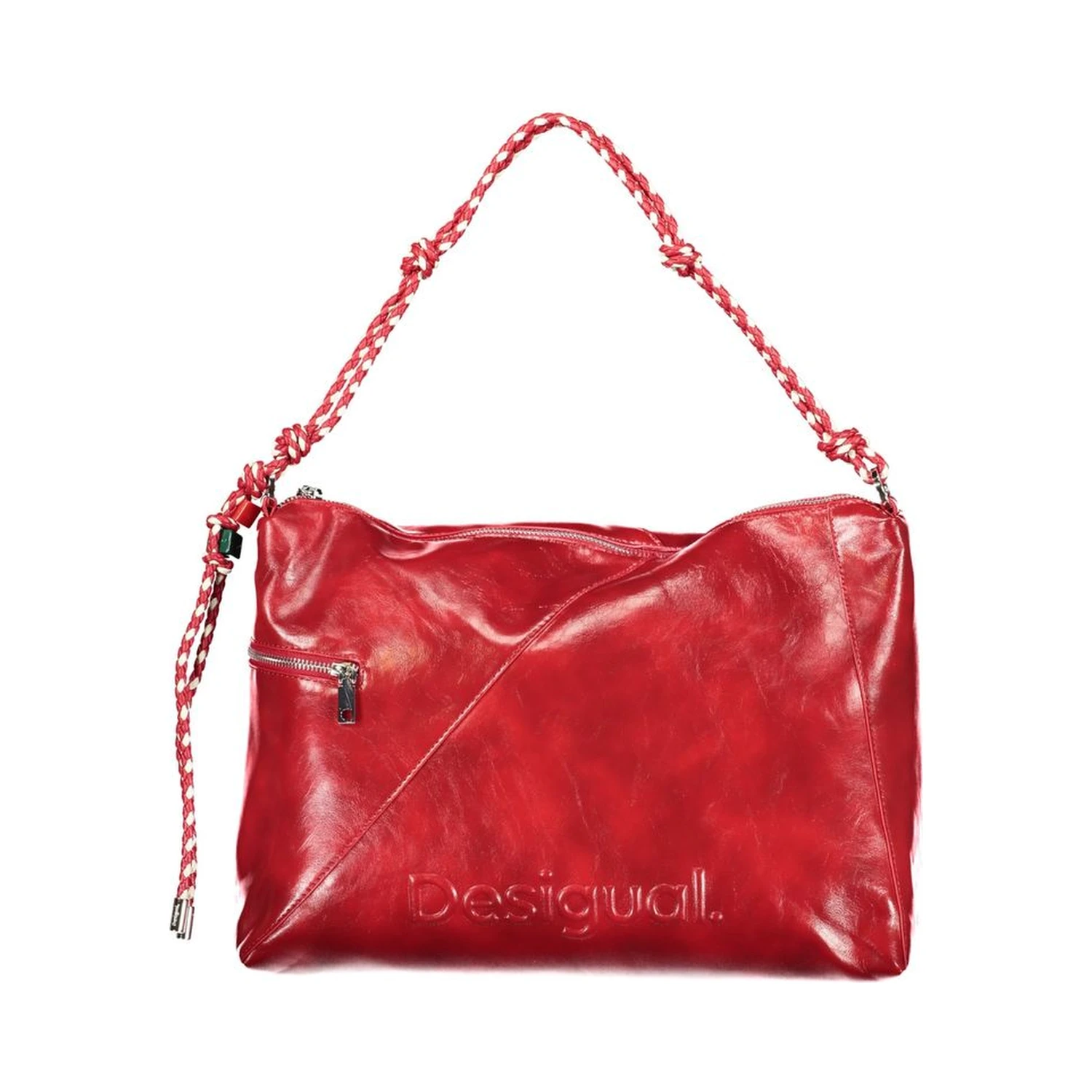 Red Polyethylene Handbag
