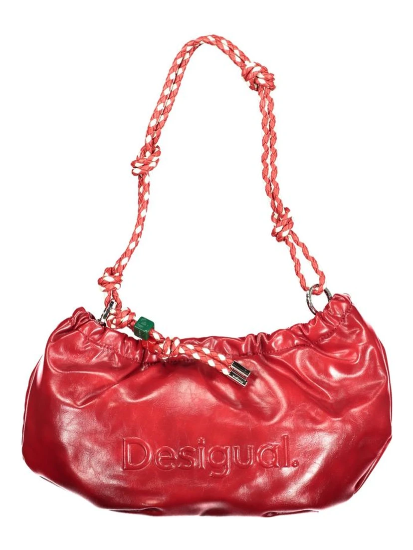 Red Polyethylene Handbag