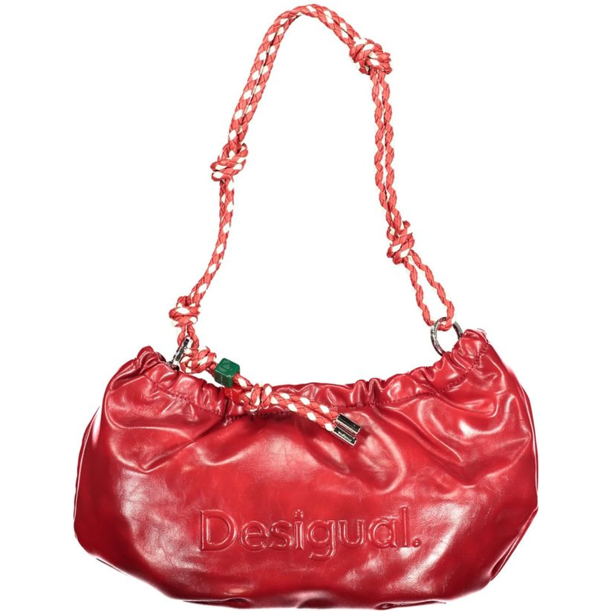 Red Polyethylene Handbag
