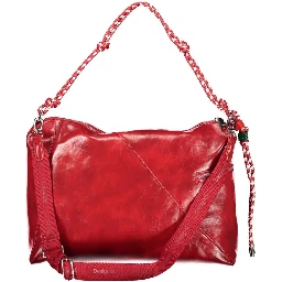 Red Polyethylene Handbag