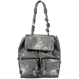 Black Polyethylene Backpack
