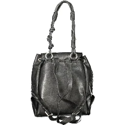 Black Polyethylene Backpack