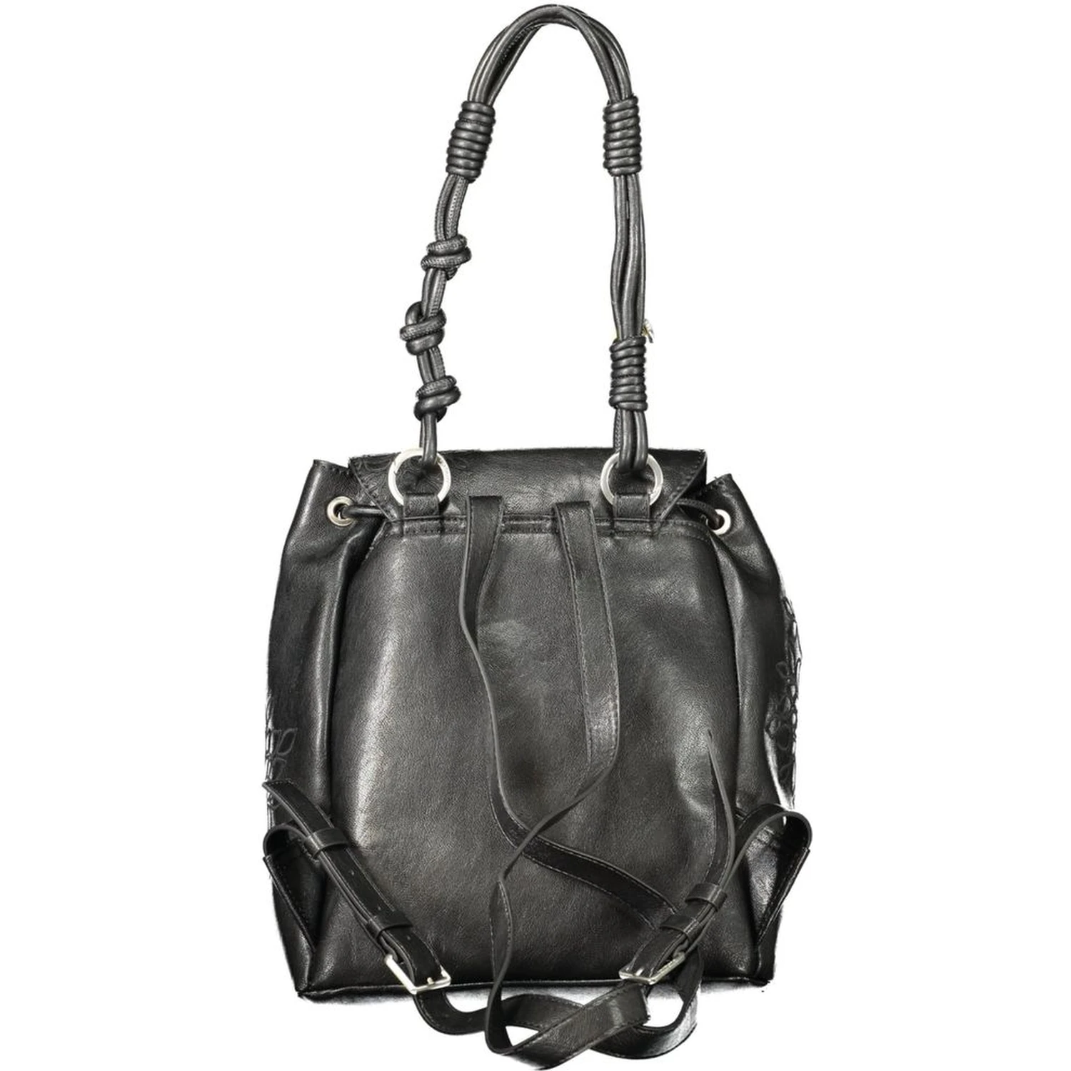 Black Polyethylene Backpack