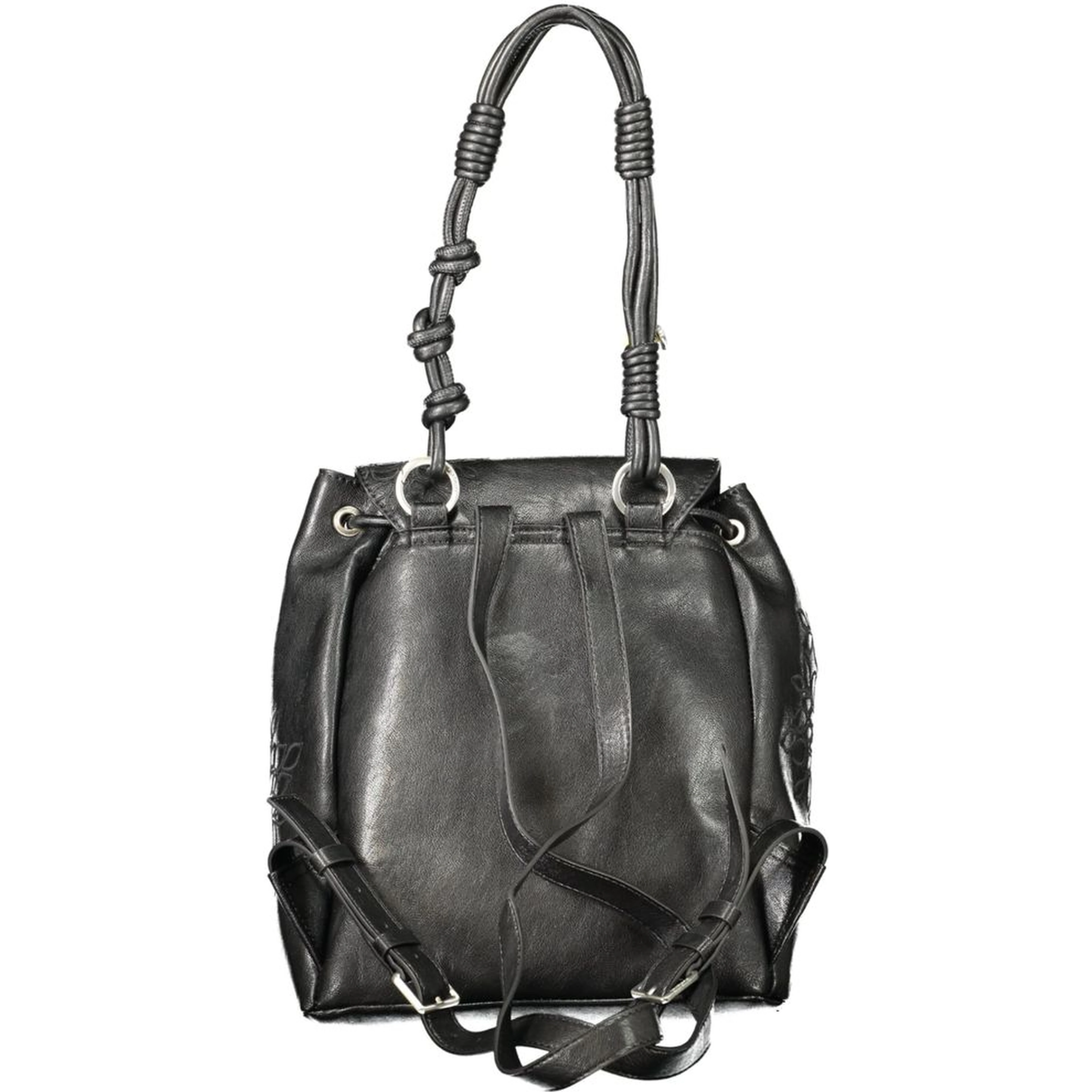 Black Polyethylene Backpack