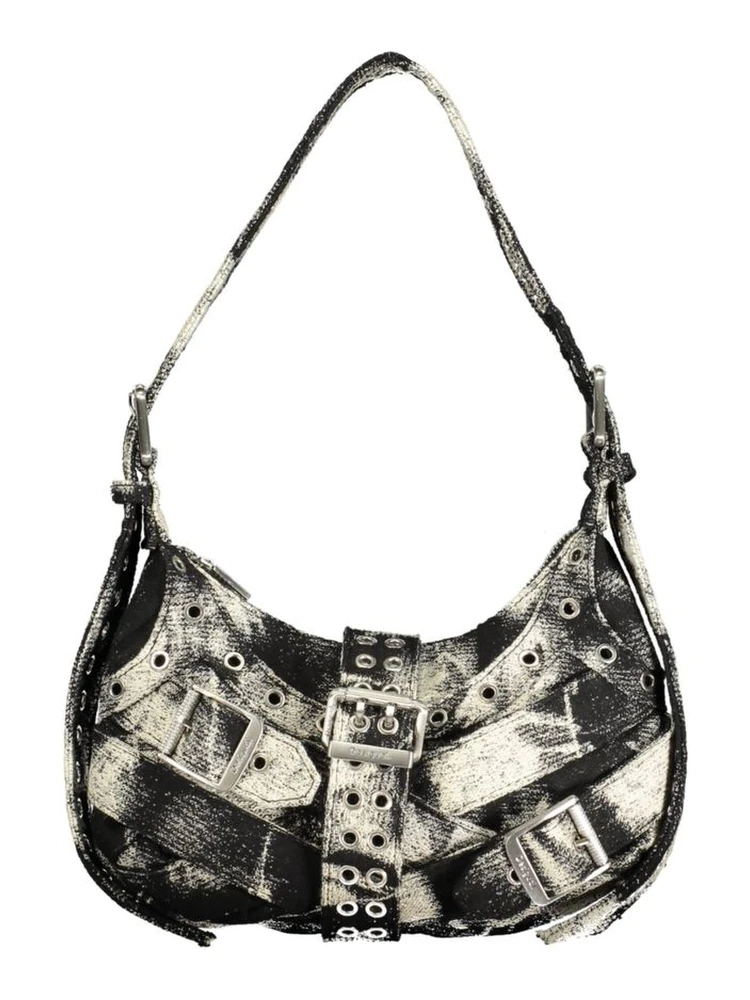 Black Cotton Handbag