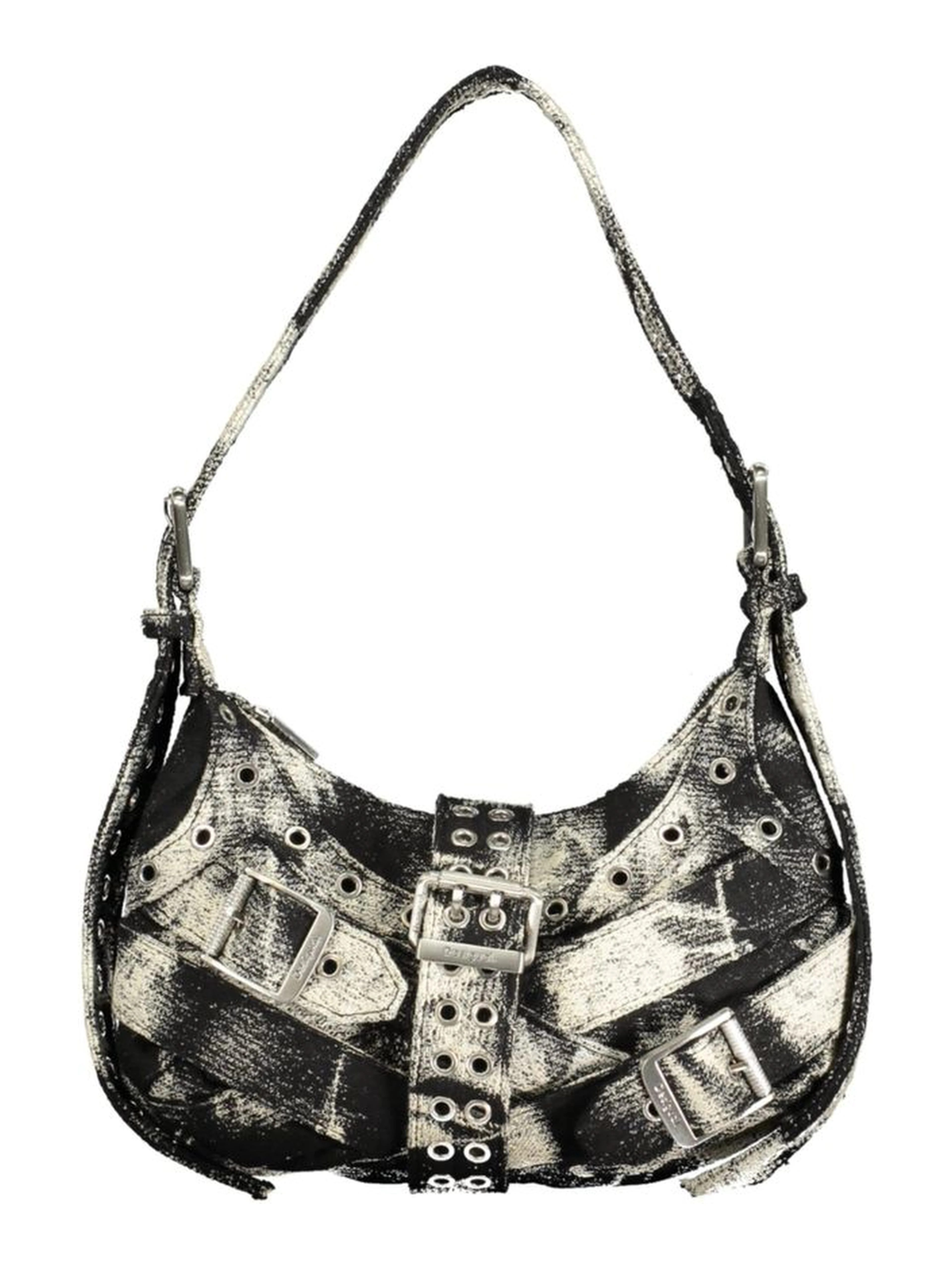 Black Cotton Handbag
