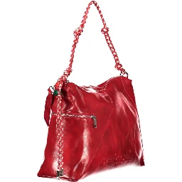 Red Polyethylene Handbag