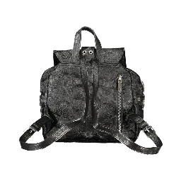 Black Polyethylene Backpack