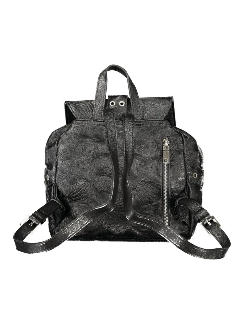 Black Polyethylene Backpack