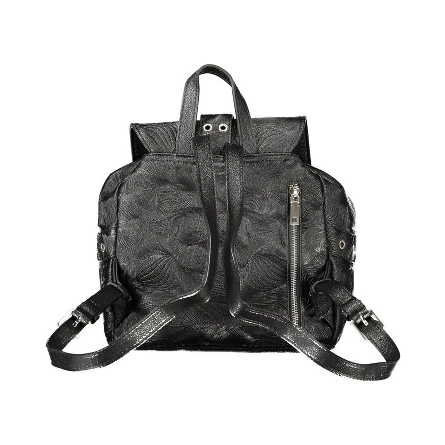 Black Polyethylene Backpack