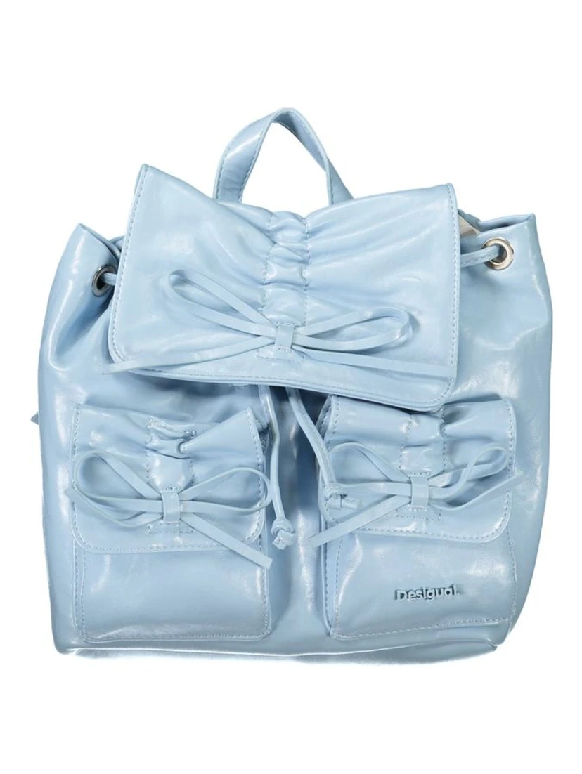 Blue Polyethylene Backpack