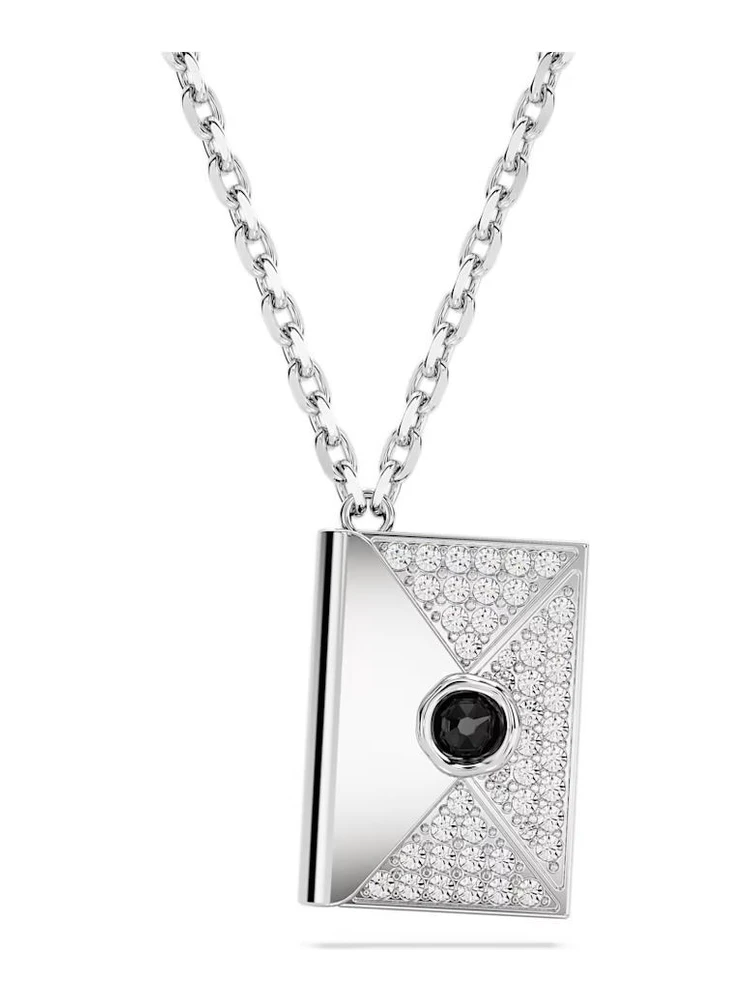 Gray Stainless Steel Necklace