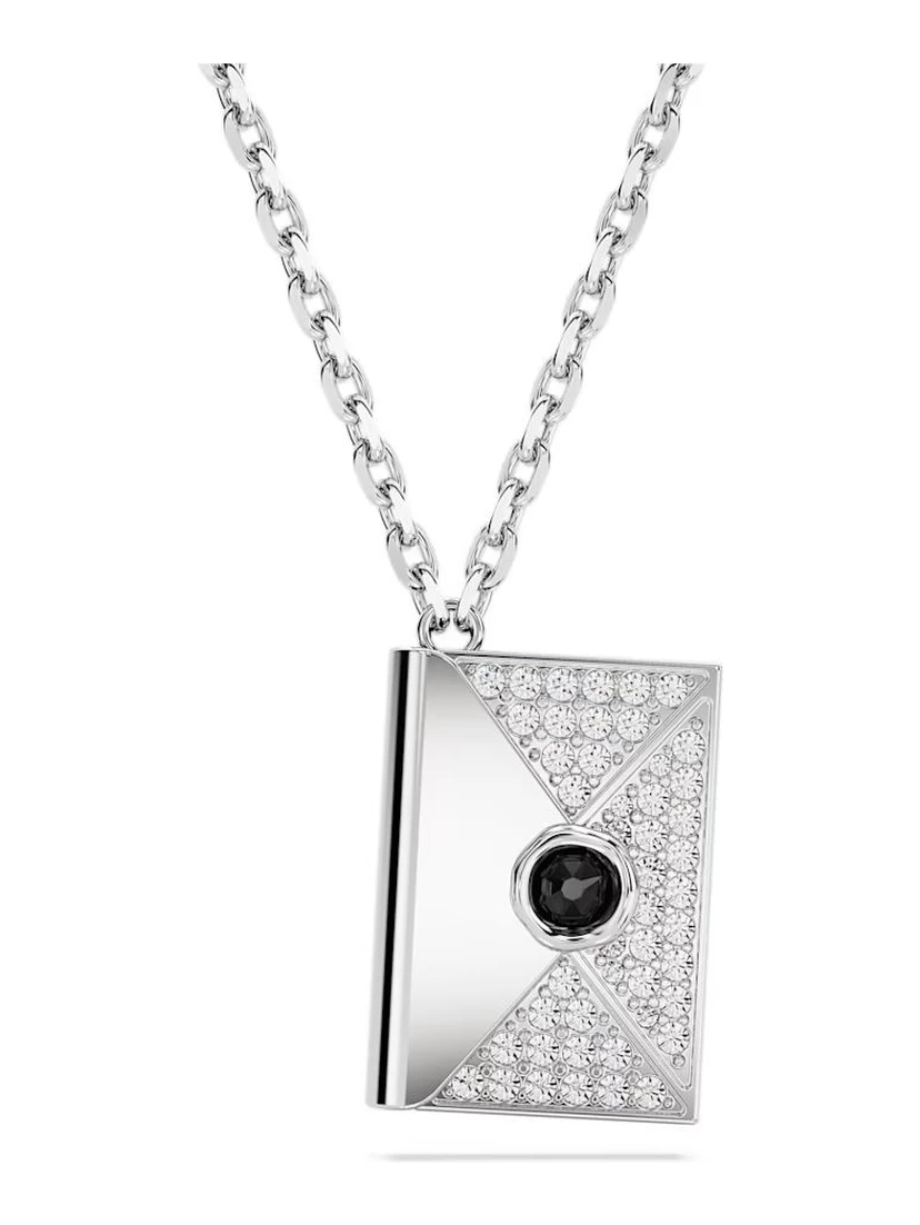 Gray Stainless Steel Necklace