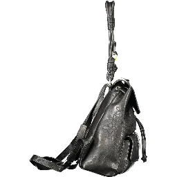 Black Polyethylene Backpack
