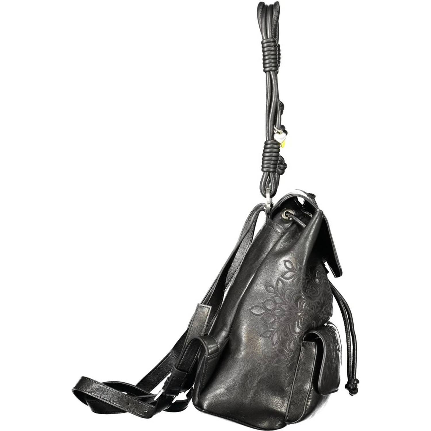 Black Polyethylene Backpack