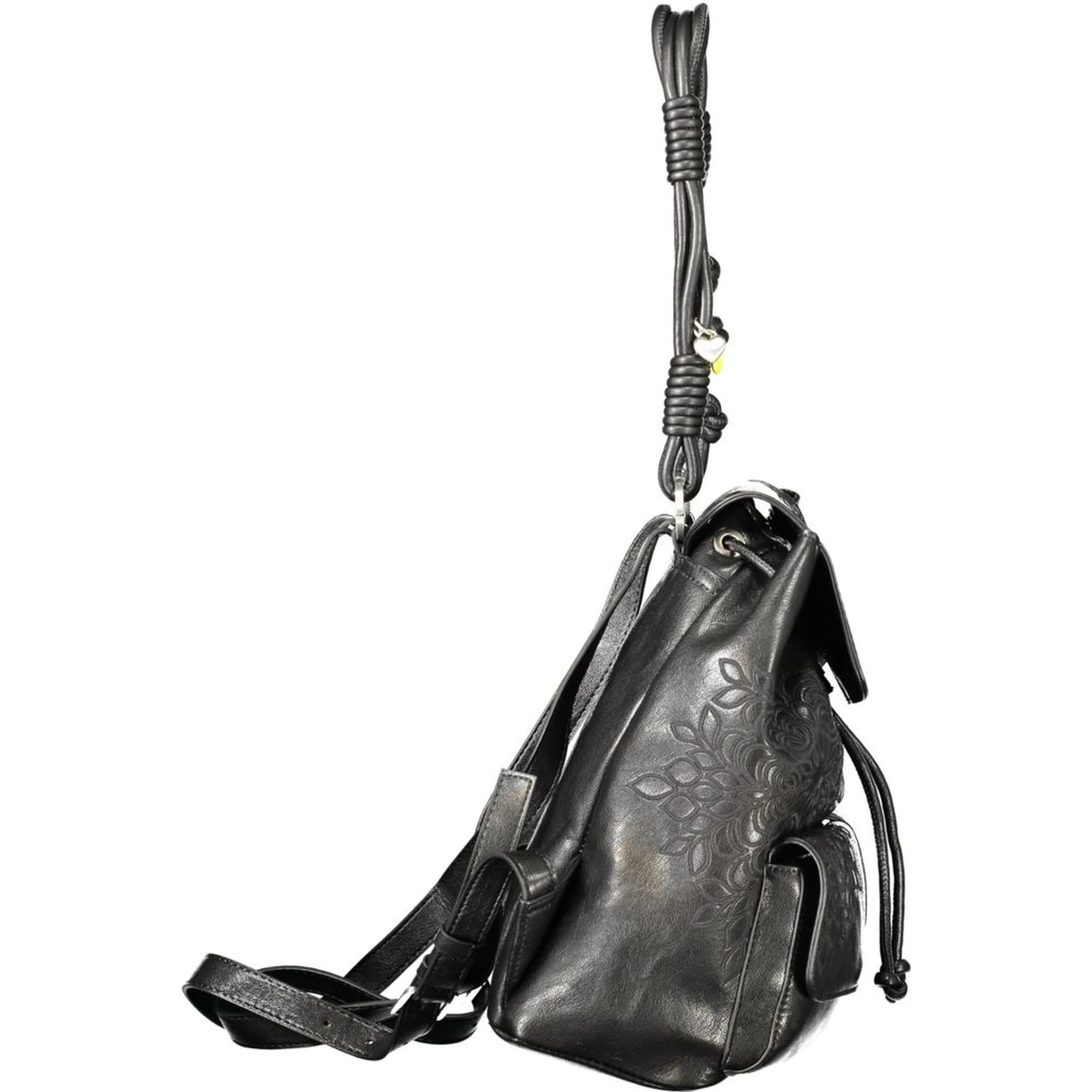 Black Polyethylene Backpack