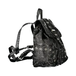 Black Polyethylene Backpack