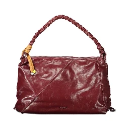 Purple Polyethylene Handbag