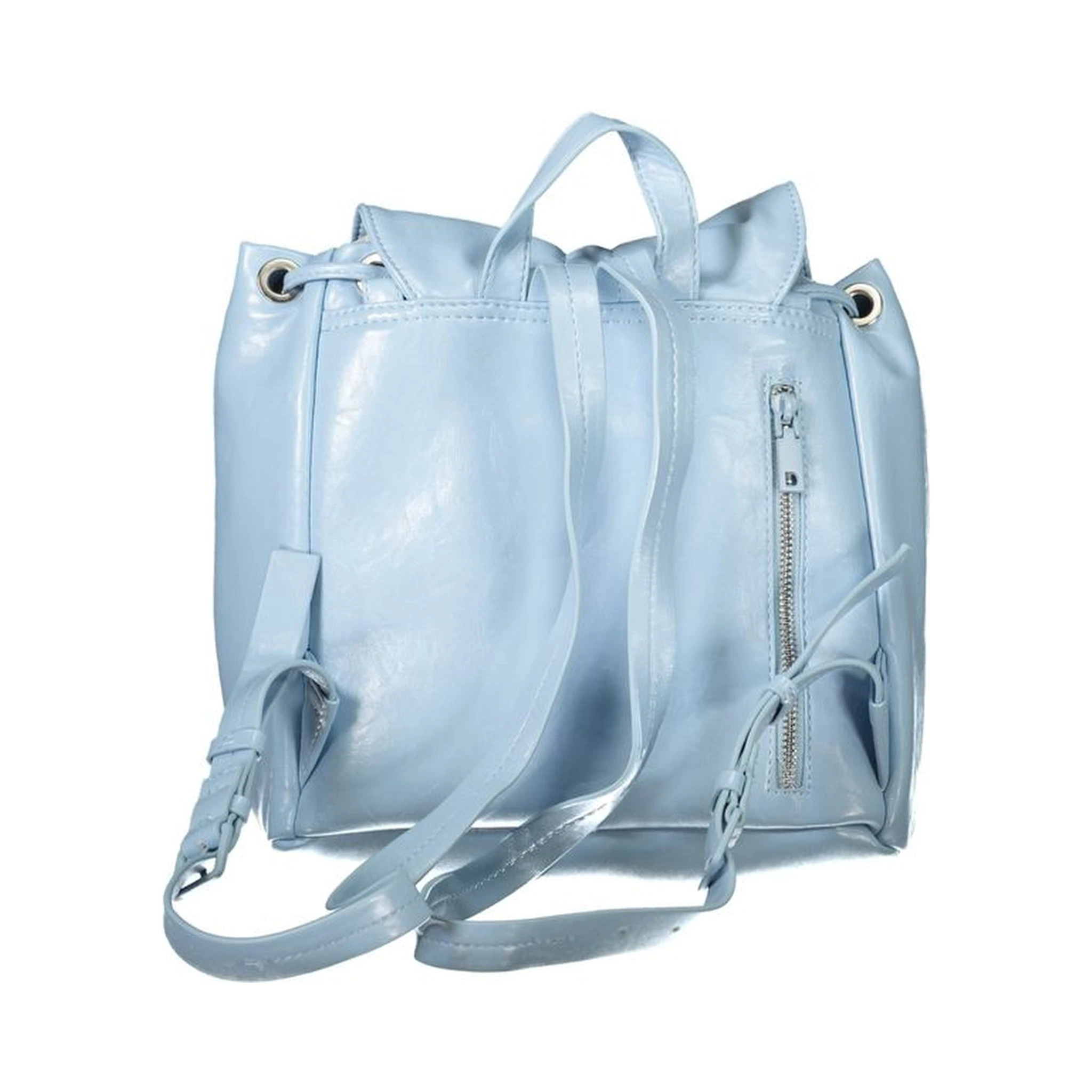 Blue Polyethylene Backpack
