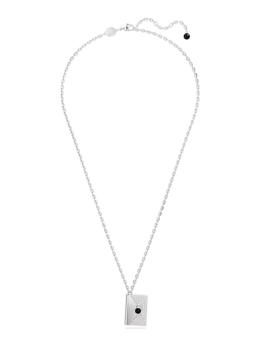 Gray Stainless Steel Necklace