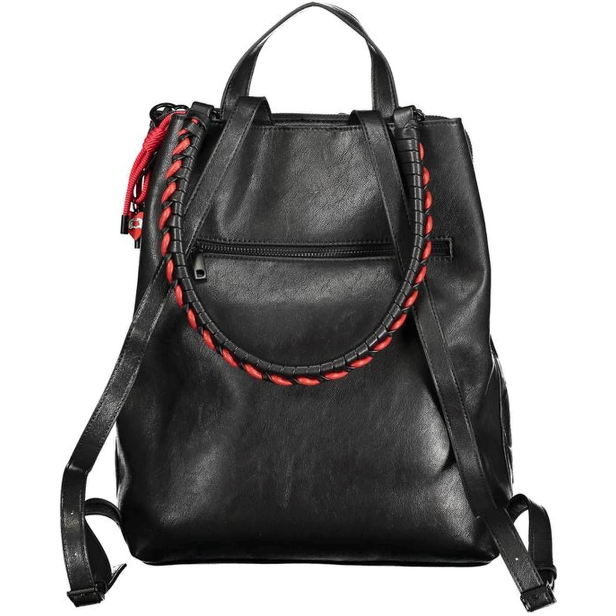 Black Polyethylene Backpack
