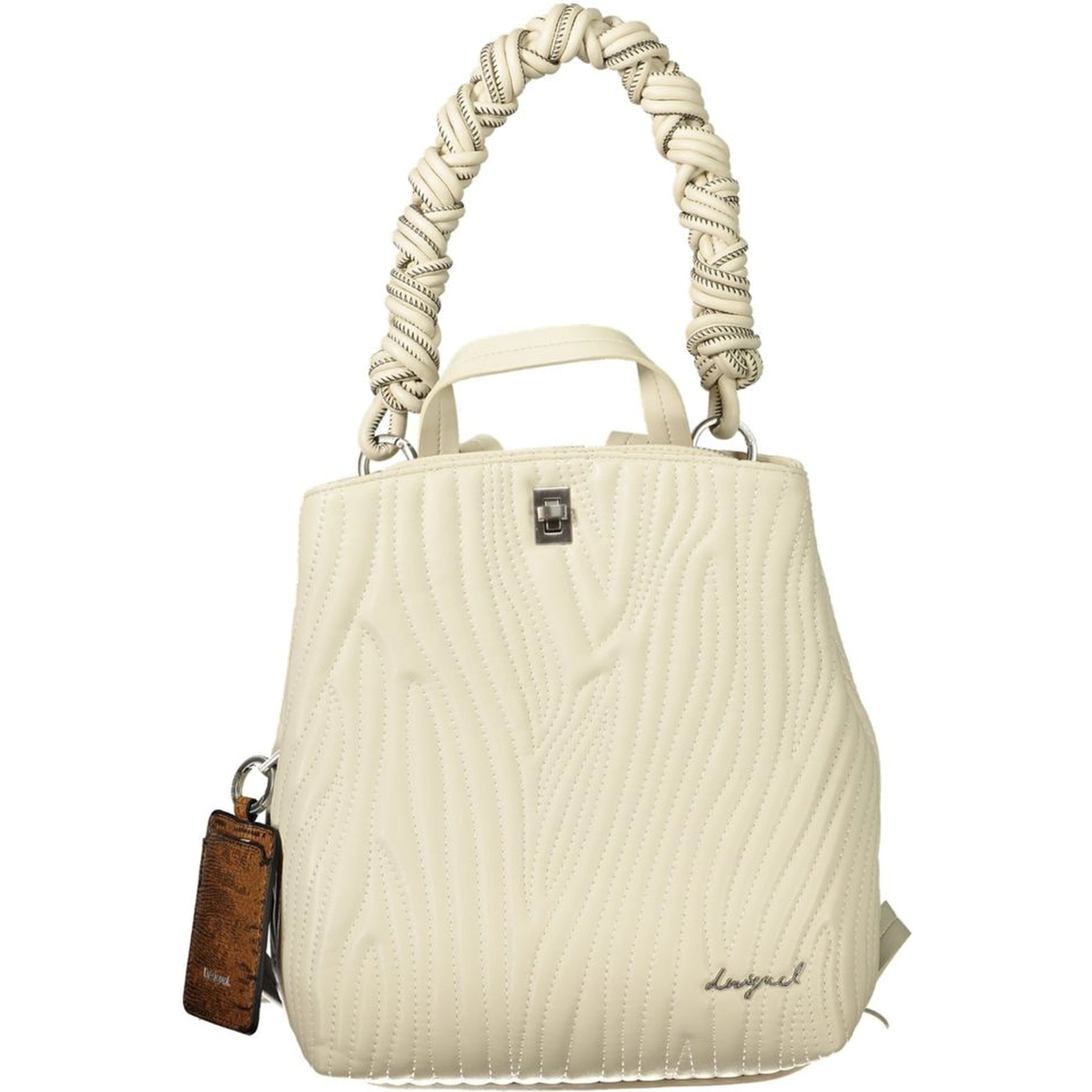 White Polyethylene Backpack