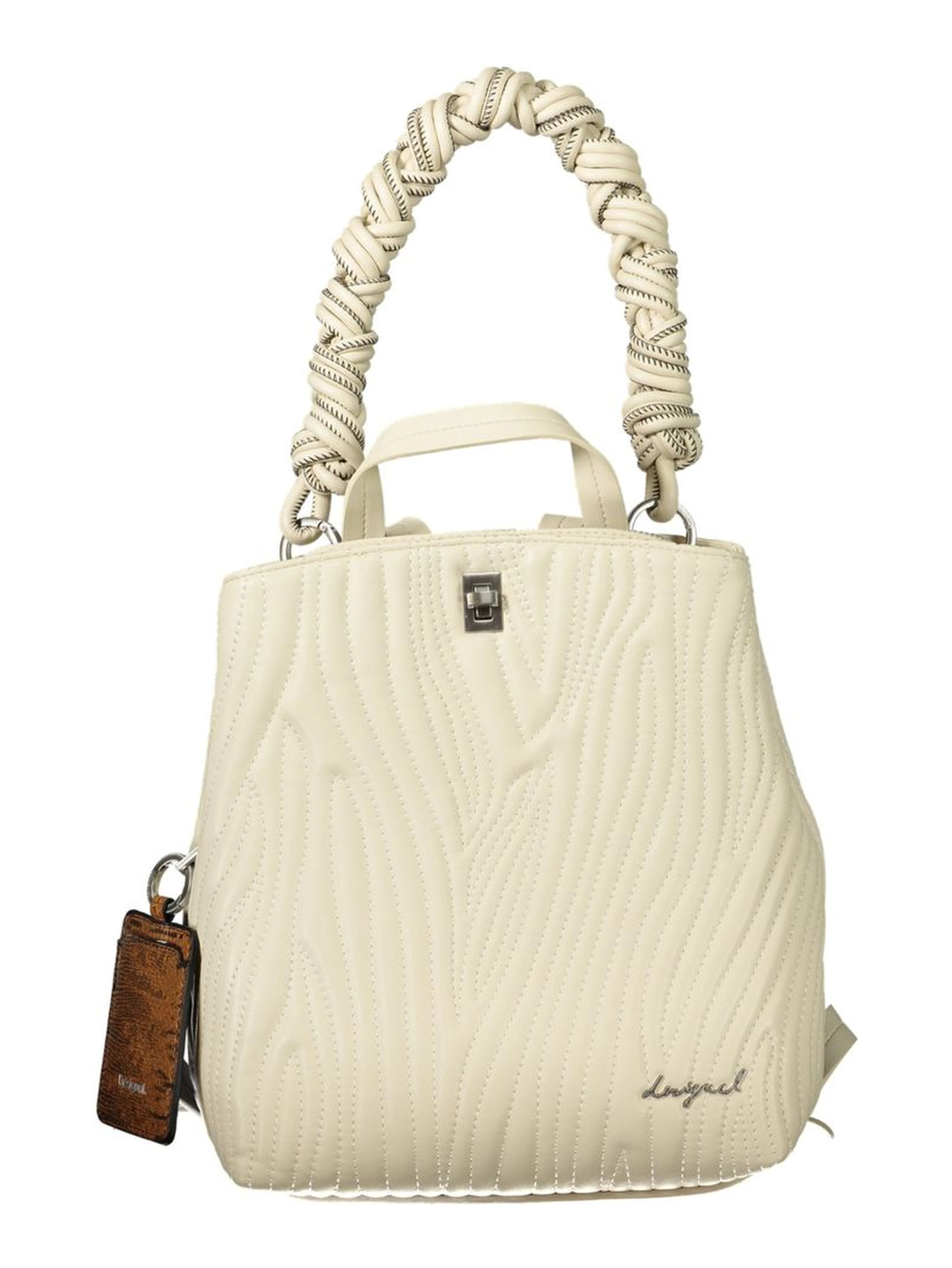 White Polyethylene Backpack