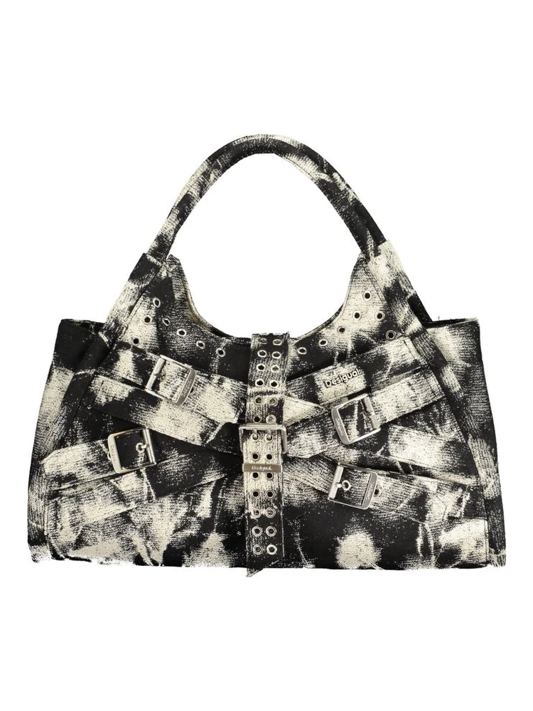 Black Cotton Handbag