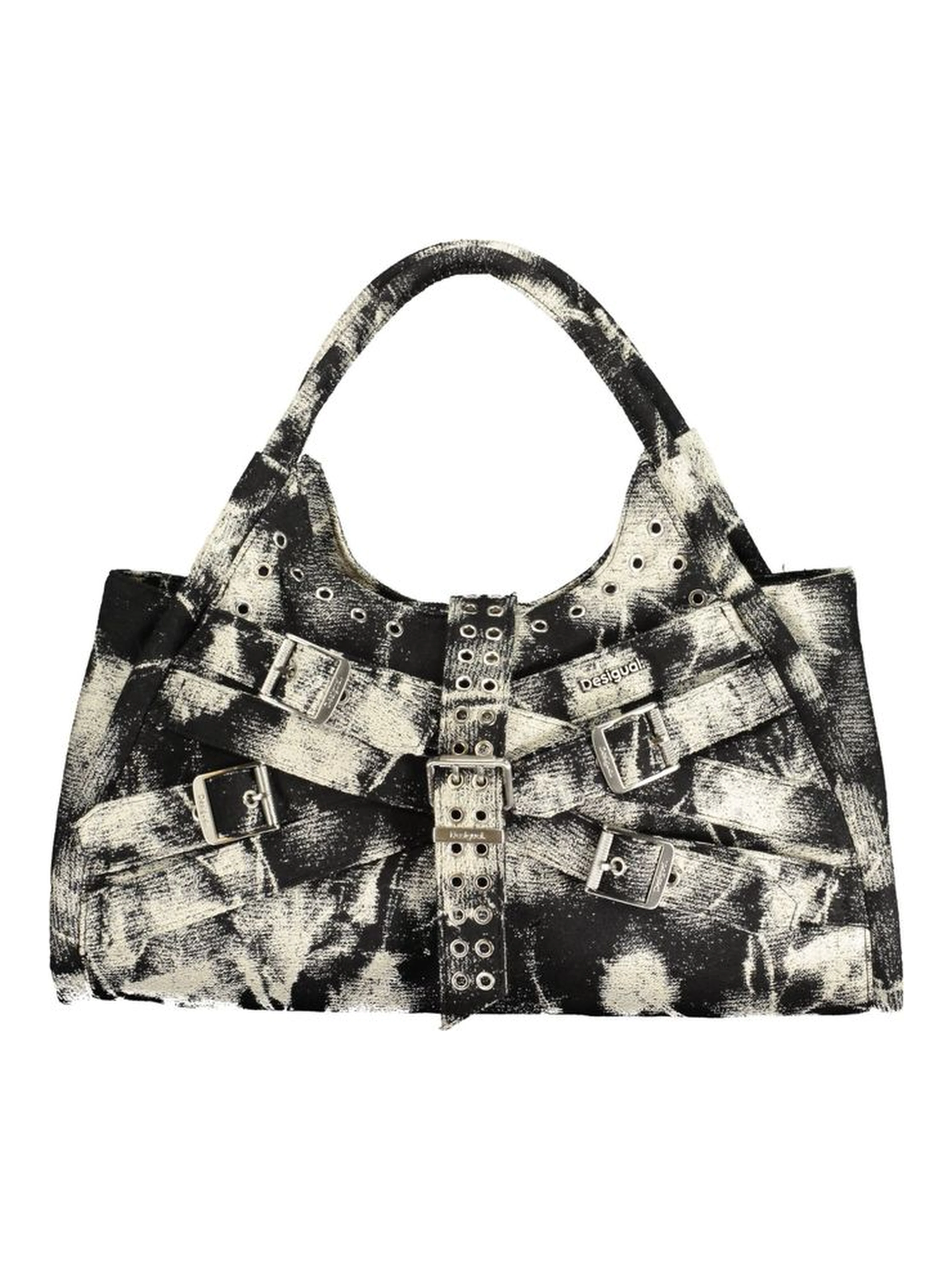Black Cotton Handbag