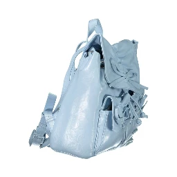 Blue Polyethylene Backpack