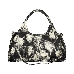 Black Cotton Handbag