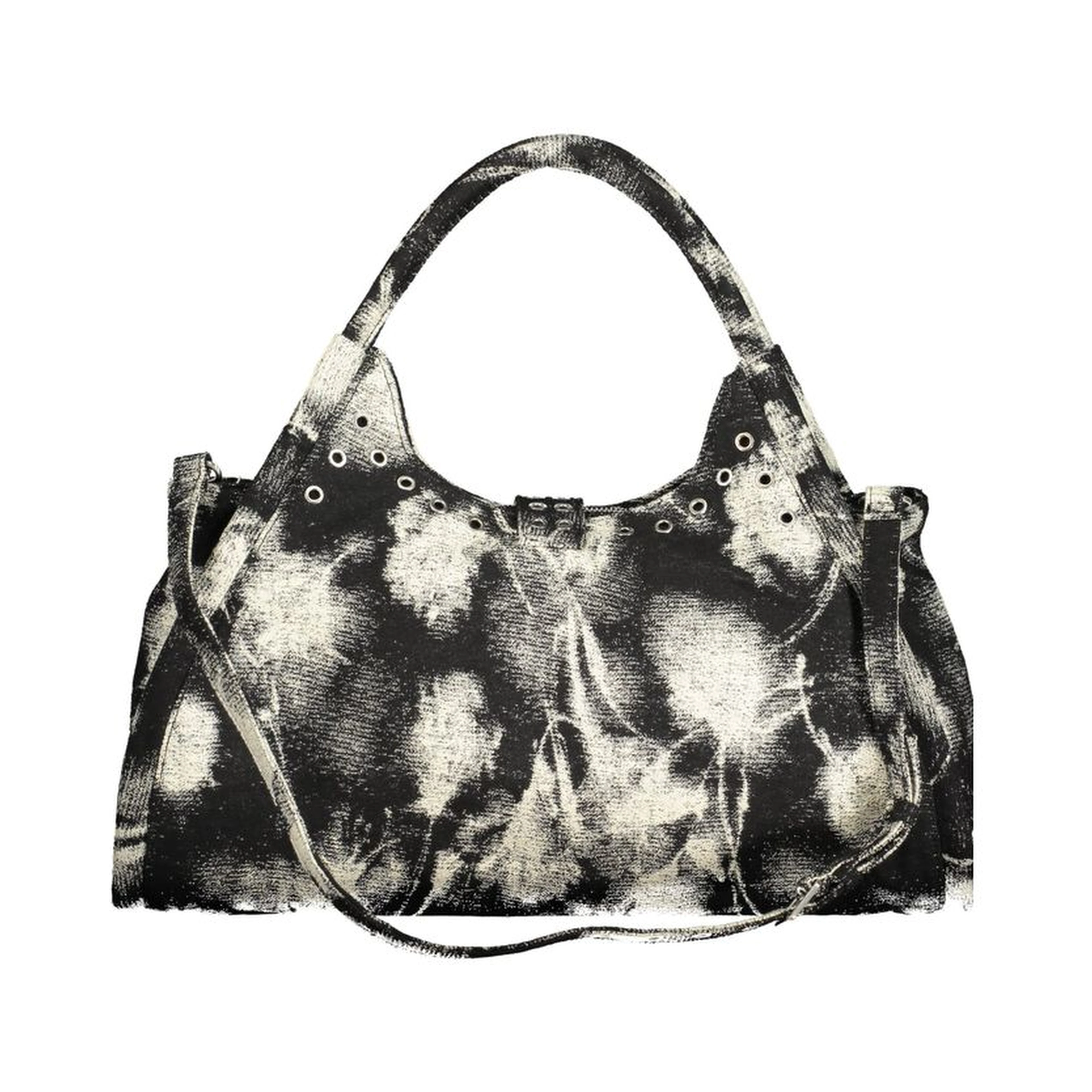Black Cotton Handbag