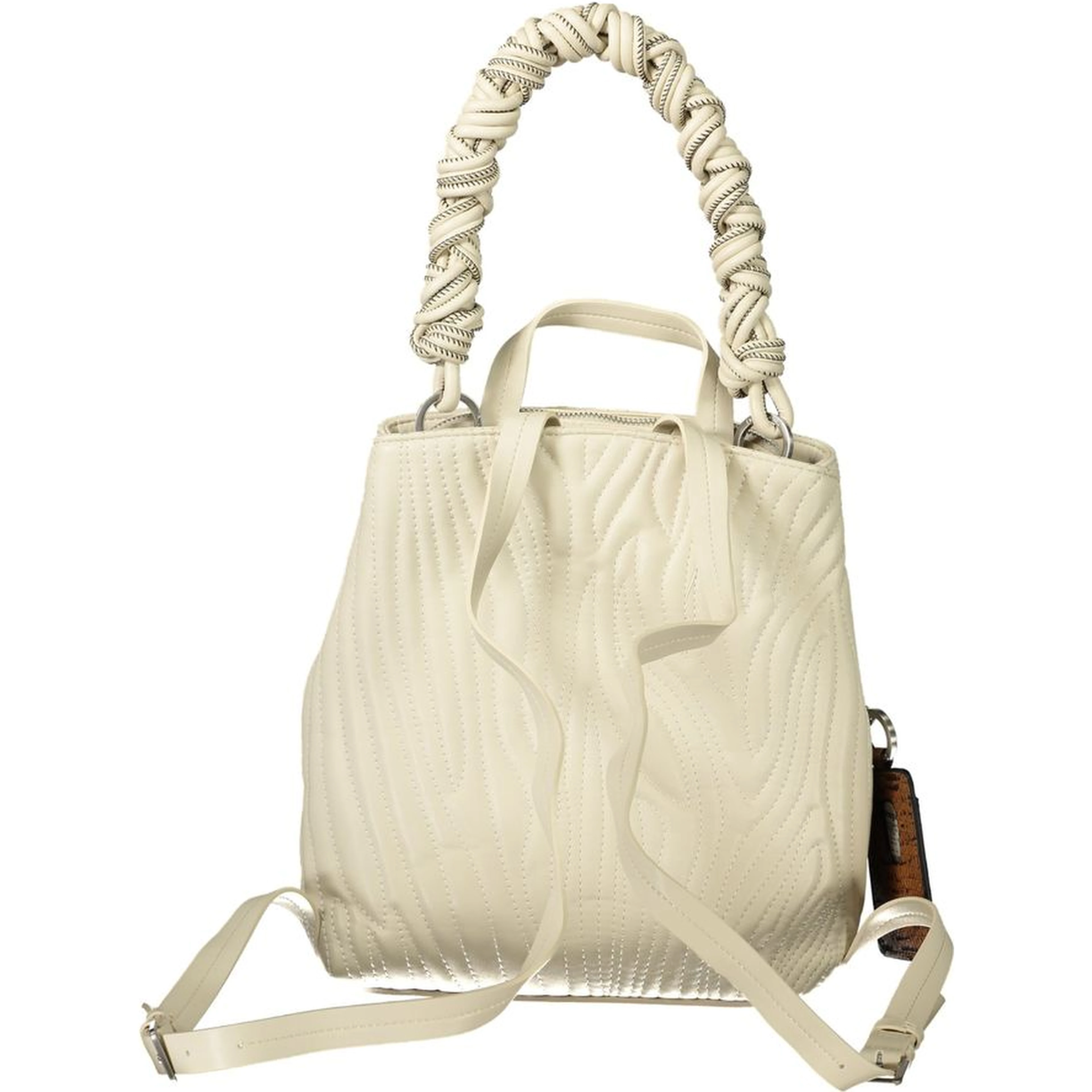 White Polyethylene Backpack
