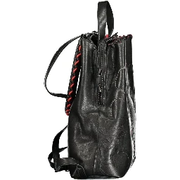 Black Polyethylene Backpack