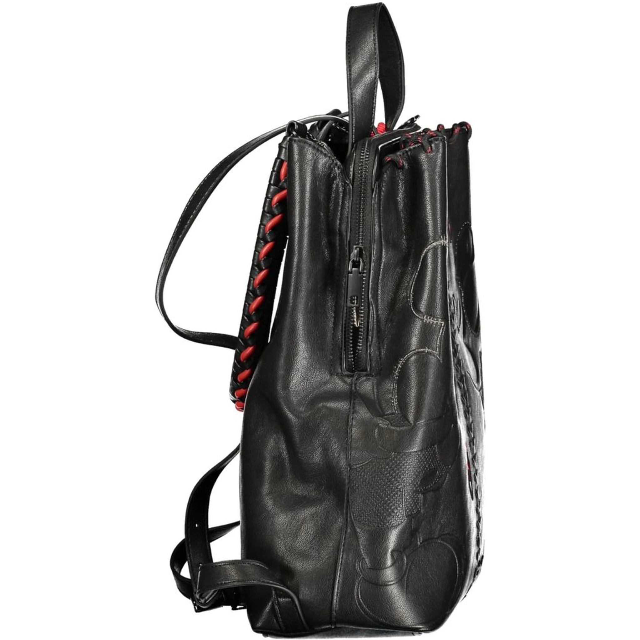 Black Polyethylene Backpack