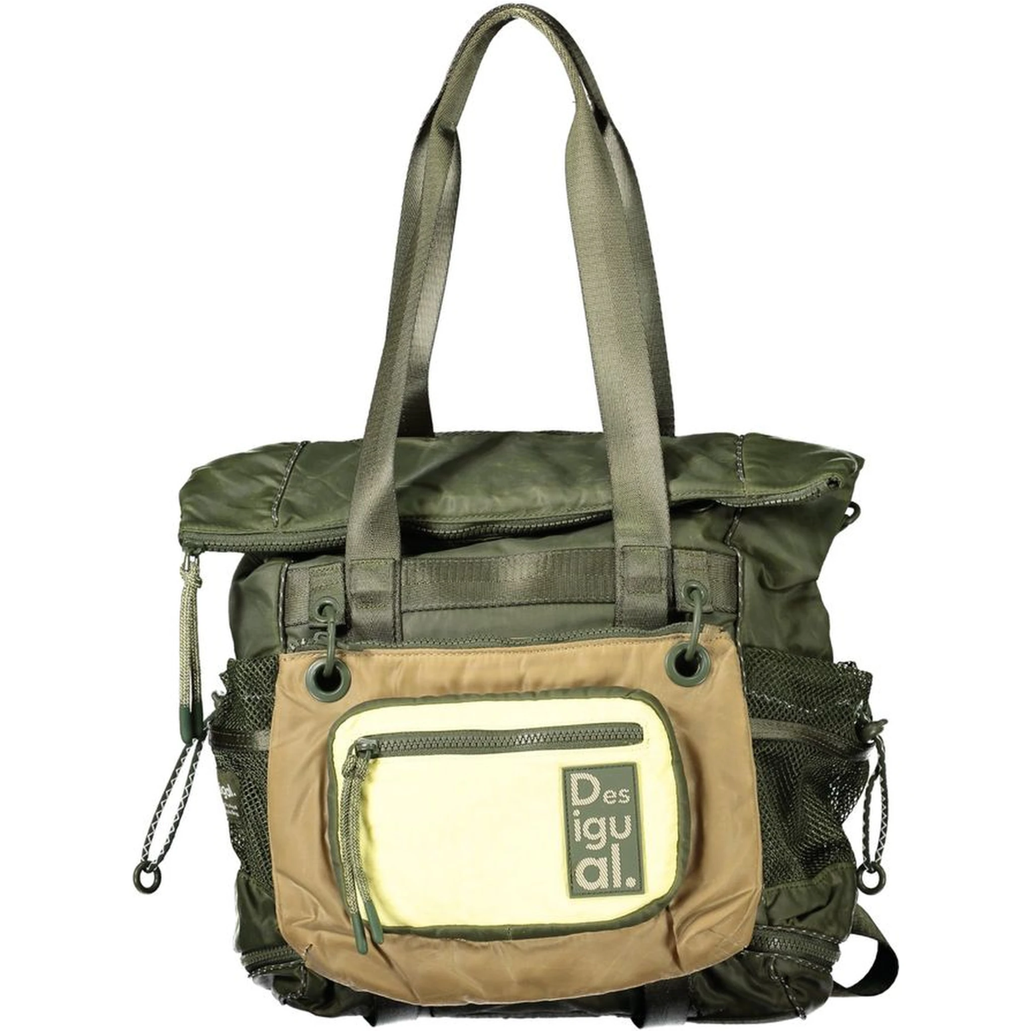 Green Polyester Handbag