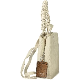 White Polyethylene Backpack