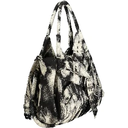 Black Cotton Handbag