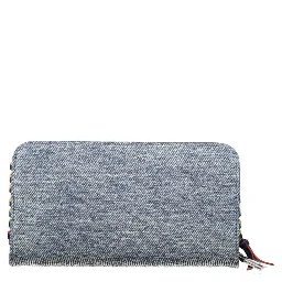 Blue Cotton Wallet