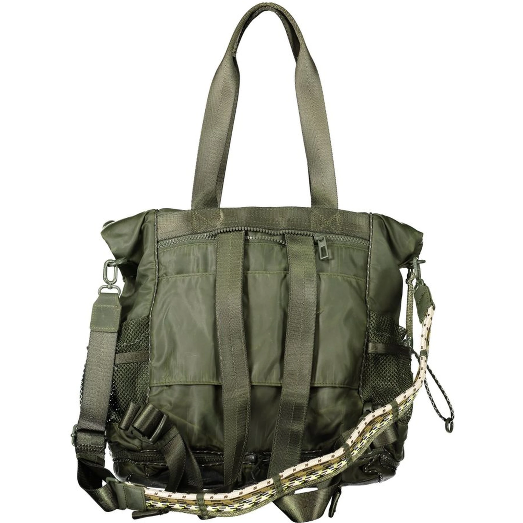 Green Polyester Handbag