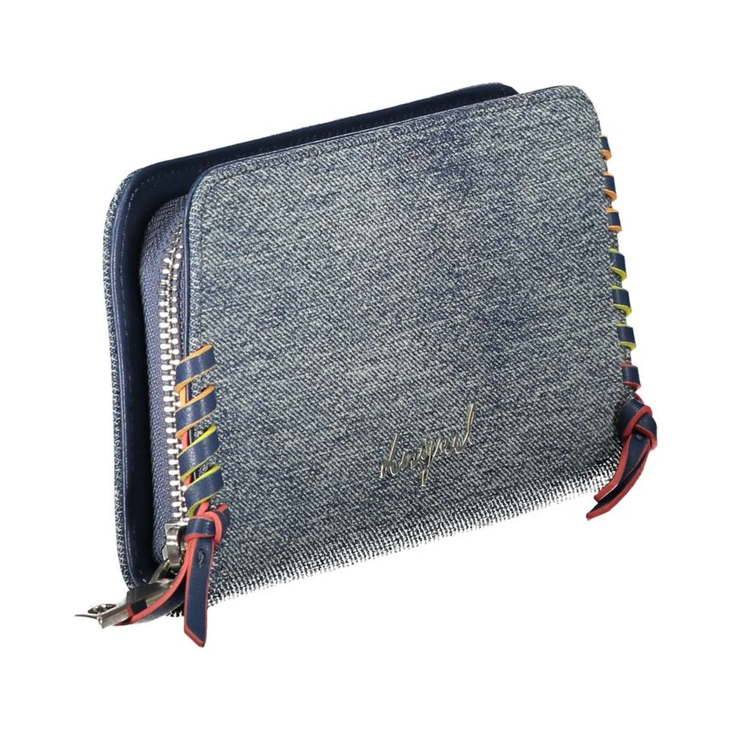 Blue Cotton Wallet